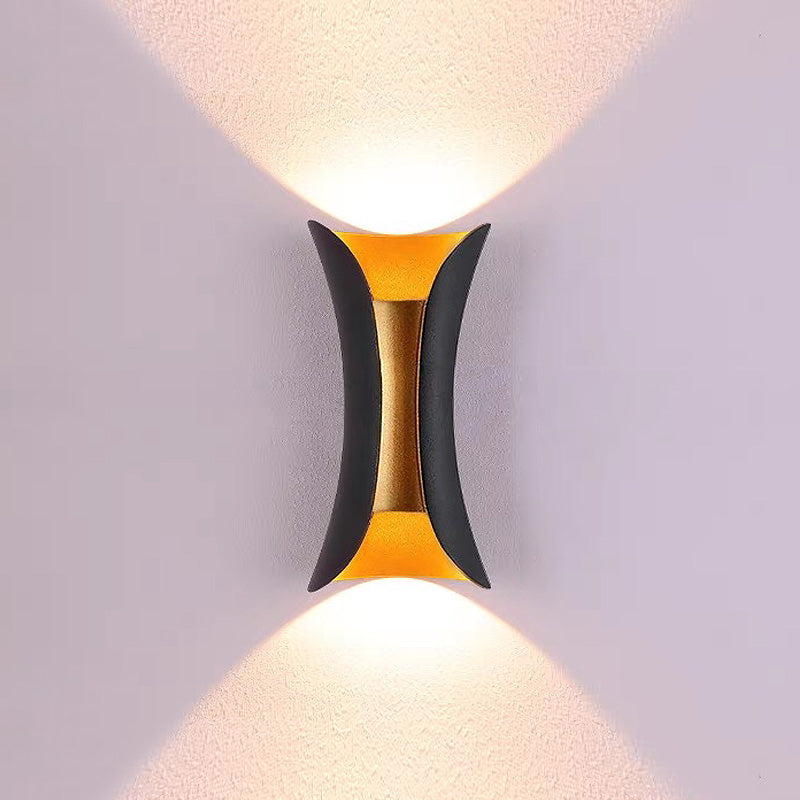 Lámpara de pared LED impermeable para exteriores