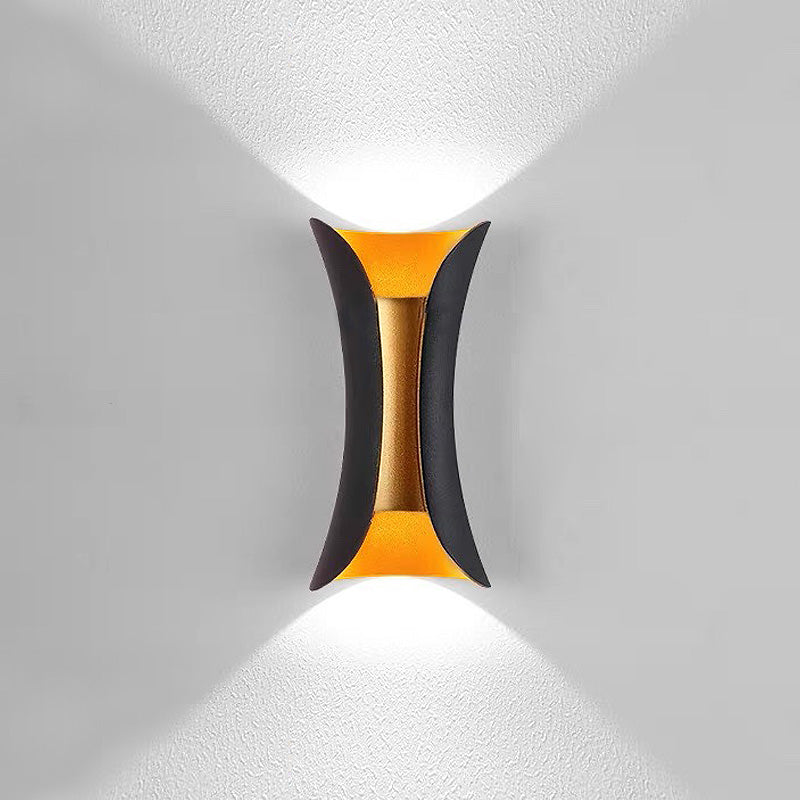 Lámpara de pared LED impermeable para exteriores