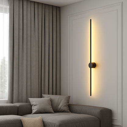 Diseño moderno de luz de pared lineal