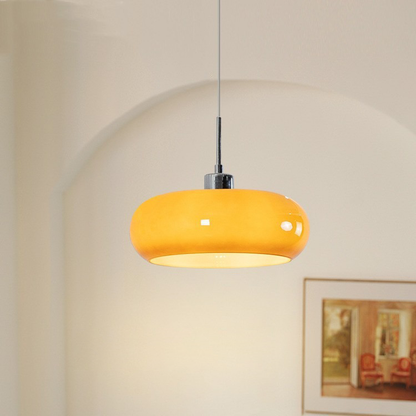 Lámpara colgante geométrica estilo Bauhaus