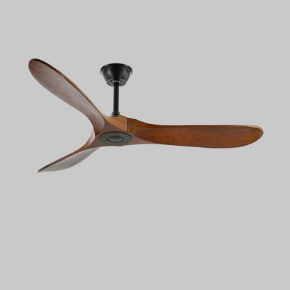 Ventilador de techo moderno de madera