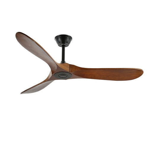 Ventilador de techo moderno de madera