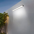 Aplique de pared exterior largo con protección IP65