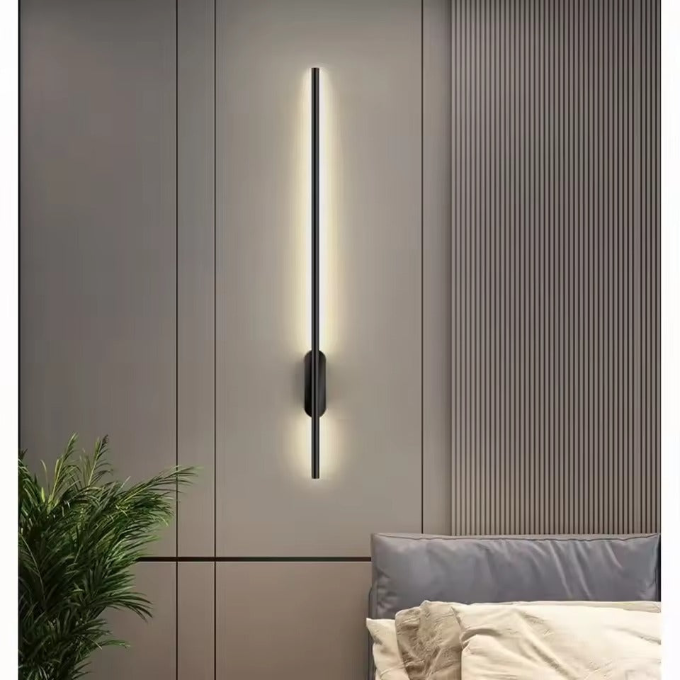 Luz de pared decorativa larga con diodos emisores de luz