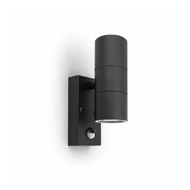 Luz de pared exterior moderna con sensor de movimiento PIR