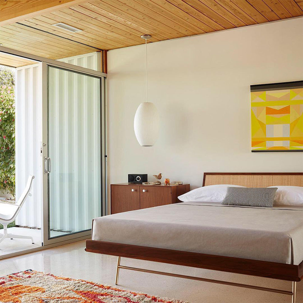 Lámpara colgante de linterna blanca