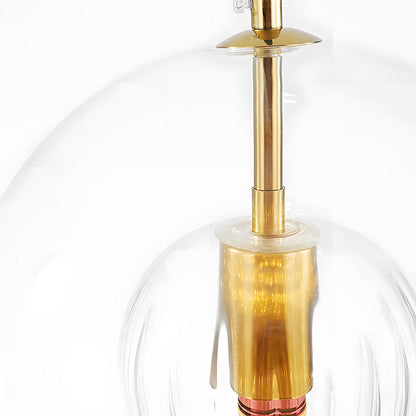 Lámpara colgante de vidrio esférico