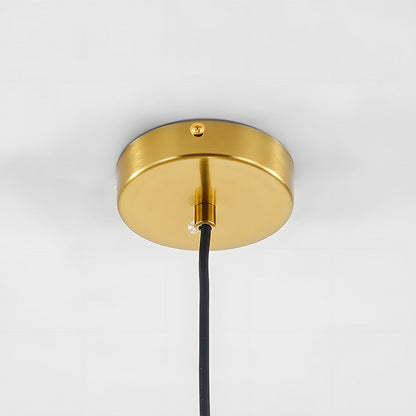 Lámpara colgante de vidrio esférico