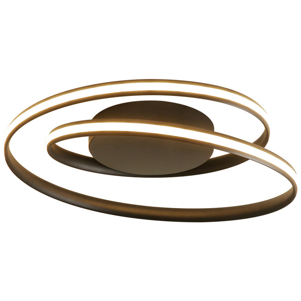 Lámpara de techo de hierro minimalista