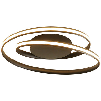 Lámpara de techo de hierro minimalista