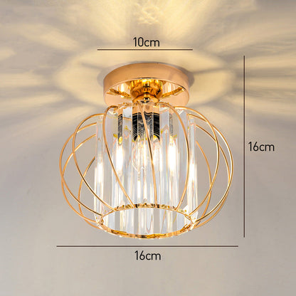 Lámpara colgante de vidrio Globo Nórdico