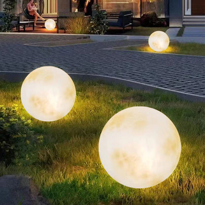 Luz solar de jardín diseño luna