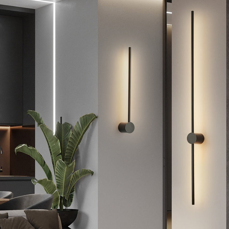 Diseño moderno de luz de pared lineal