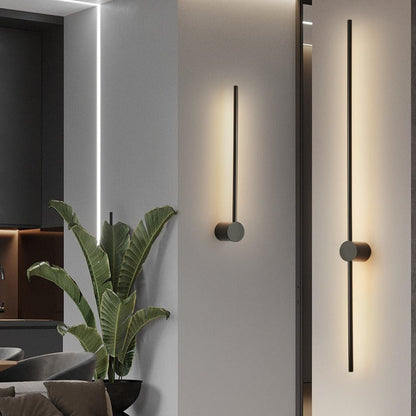 Diseño moderno de luz de pared lineal