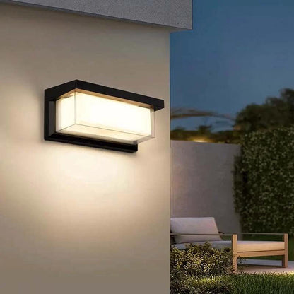 Luz de pared exterior moderna LED impermeable
