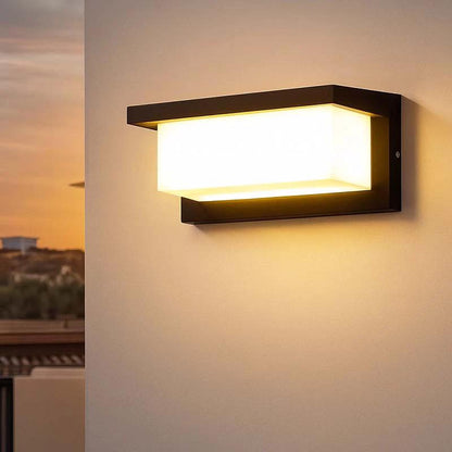 Luz de pared exterior moderna LED impermeable