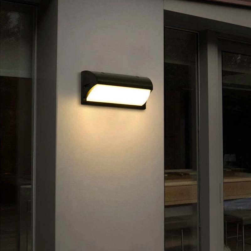 Luz de pared exterior moderna LED impermeable