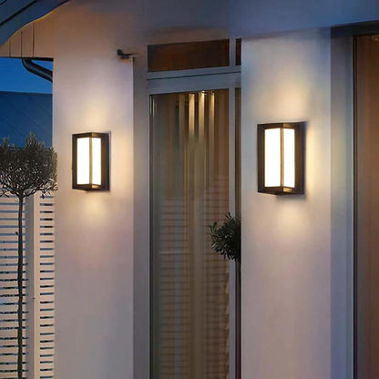 Luz de pared exterior moderna LED impermeable