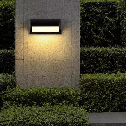 Luz de pared exterior moderna LED impermeable
