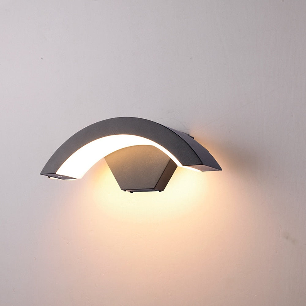 Luz de pared exterior moderna impermeable IP65