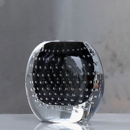 Jarrón de Vidrio Elegante – Arte y Artesanía Atemporales