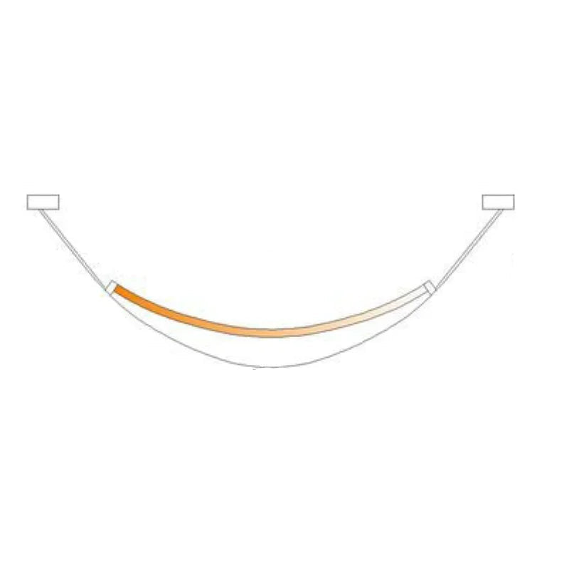 Lámpara colgante de cinturón LED