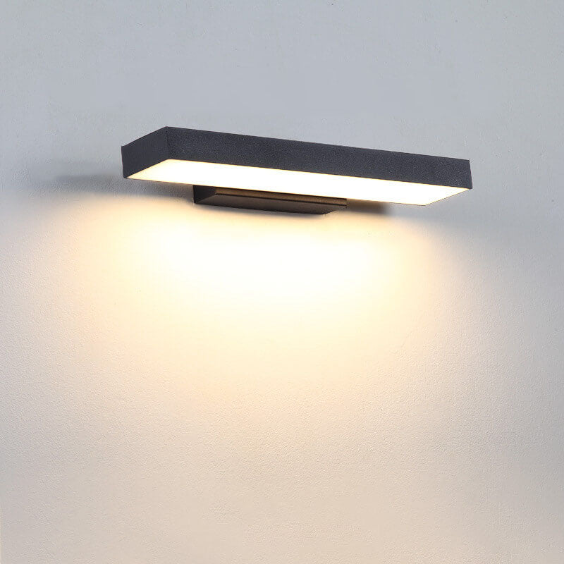 Aplique de pared delgado impermeable