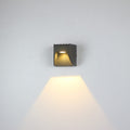 Luz de pared exterior arquitectónica con iluminación hacia arriba y hacia abajo