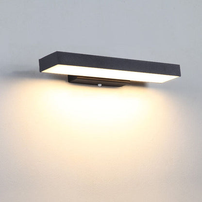 Aplique de pared delgado impermeable