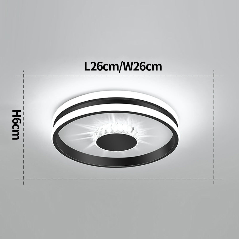 Luz de Pasillo Cristal Lujo