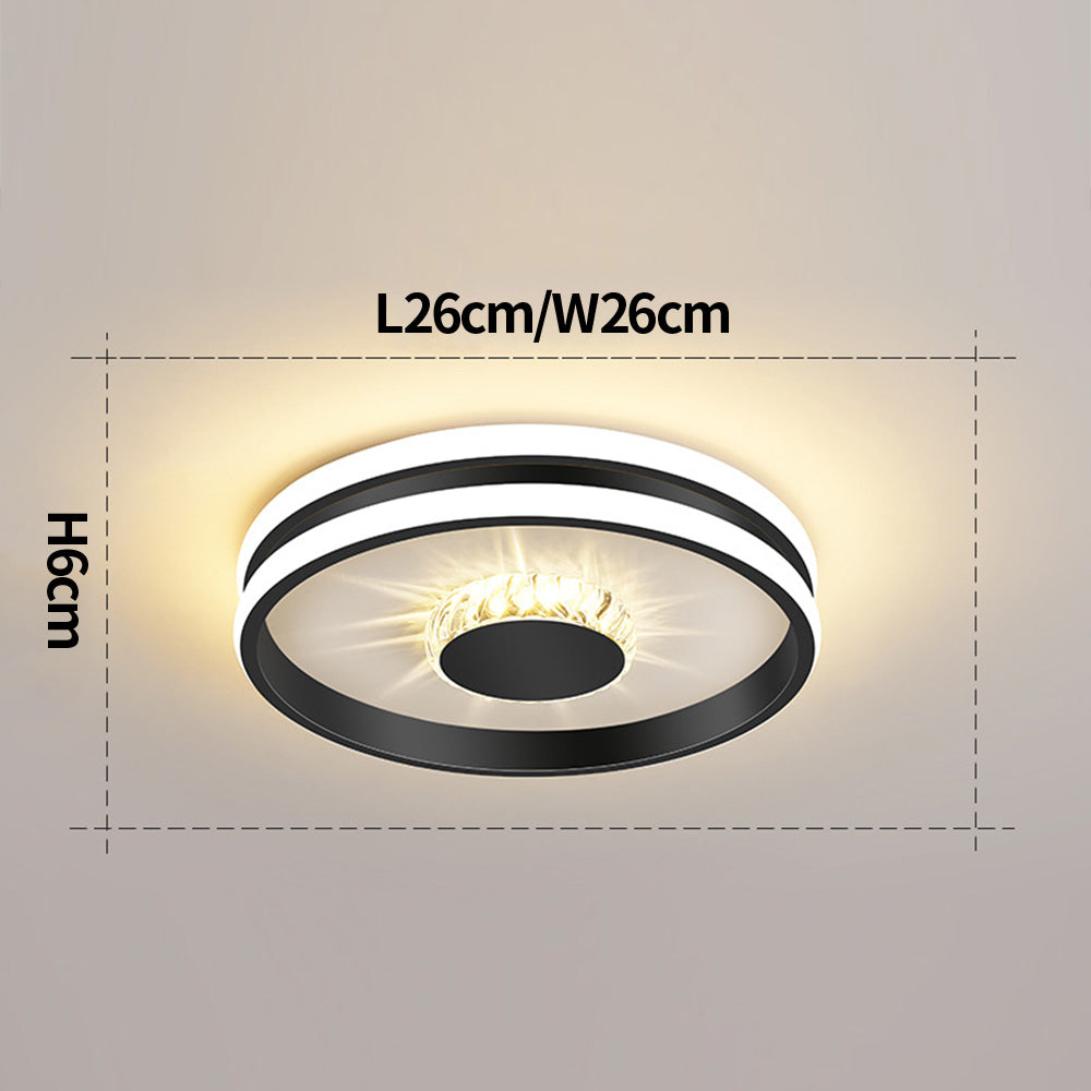 Luz de Pasillo Cristal Lujo