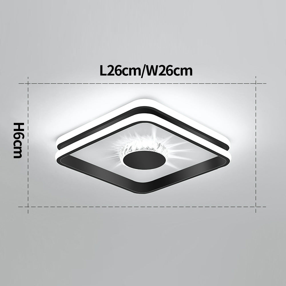 Luz de Pasillo Cristal Lujo