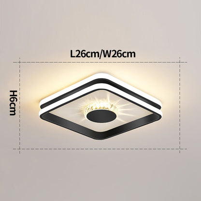 Luz de Pasillo Cristal Lujo