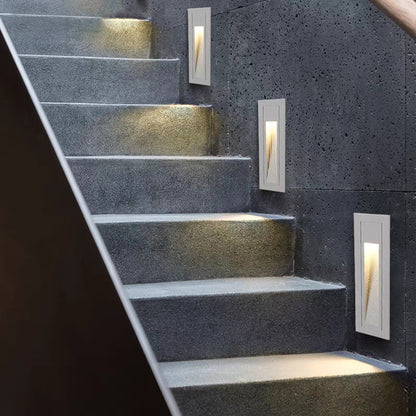 Luz moderna LED para terraza y escalones