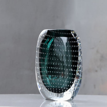 Jarrón de Vidrio Elegante – Arte y Artesanía Atemporales