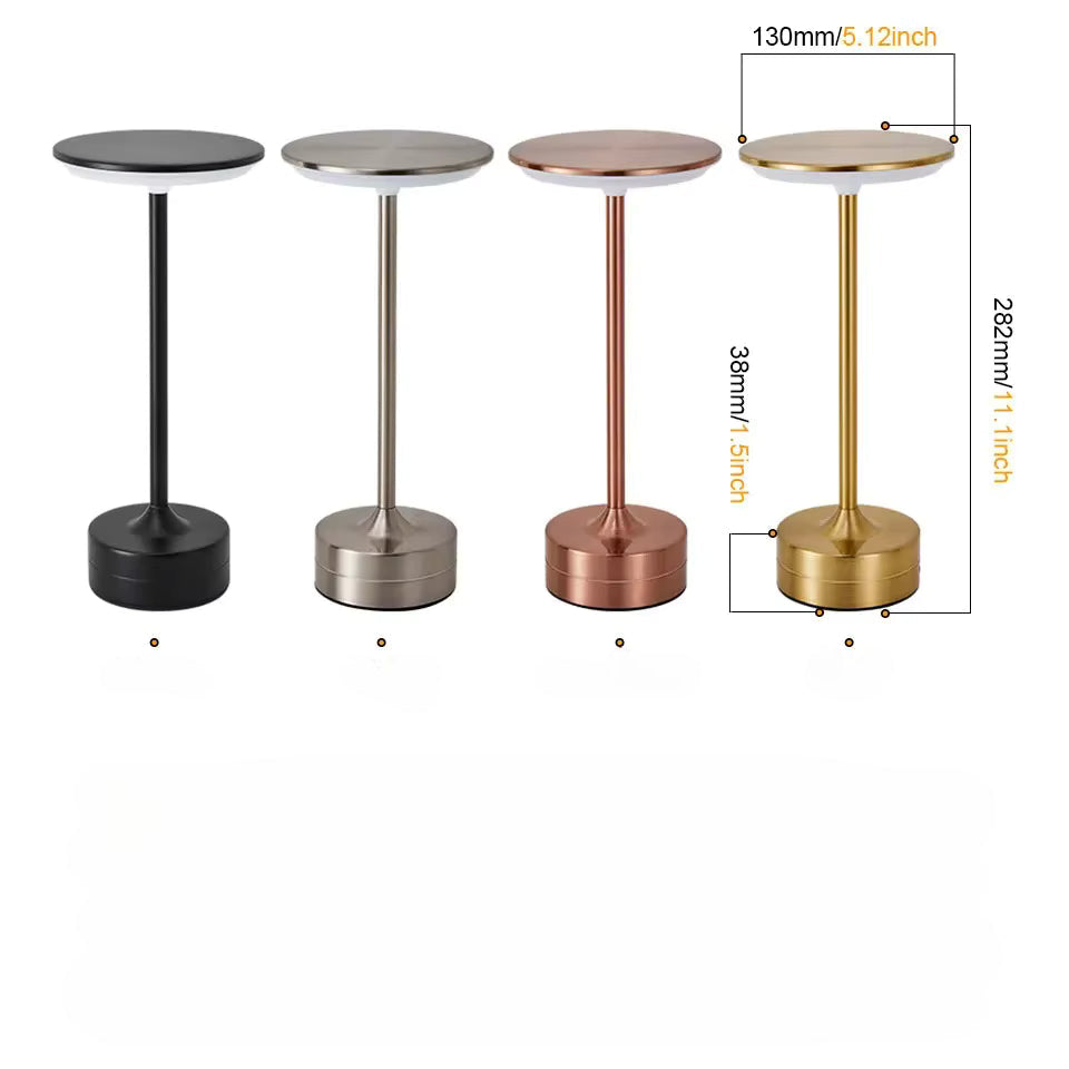 Lámpara de mesa de latón art déco Amberlin