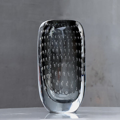 Jarrón de Vidrio Elegante – Arte y Artesanía Atemporales