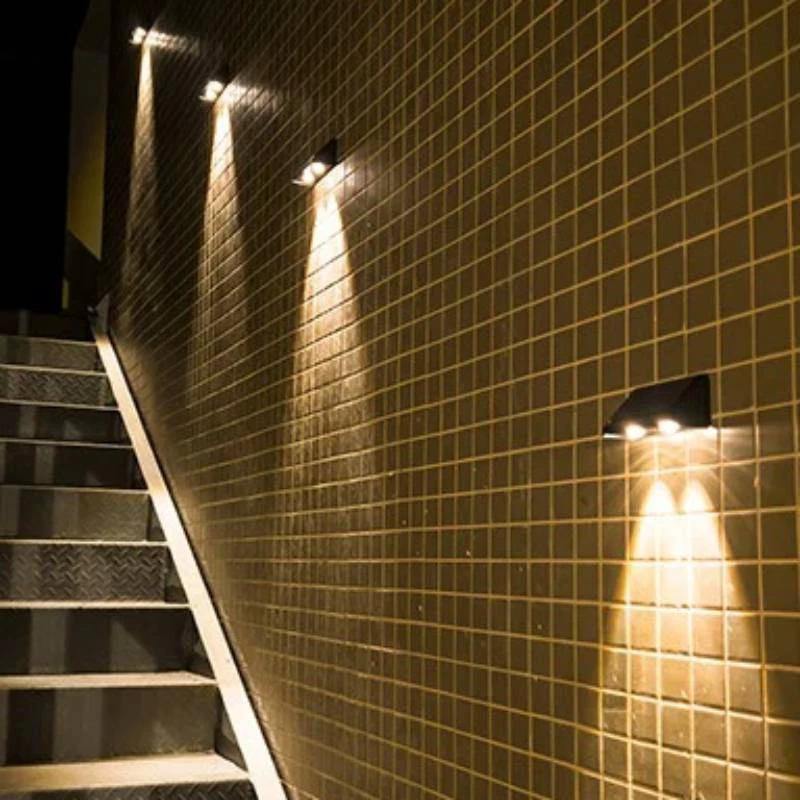 Luz de camino solar contemporánea