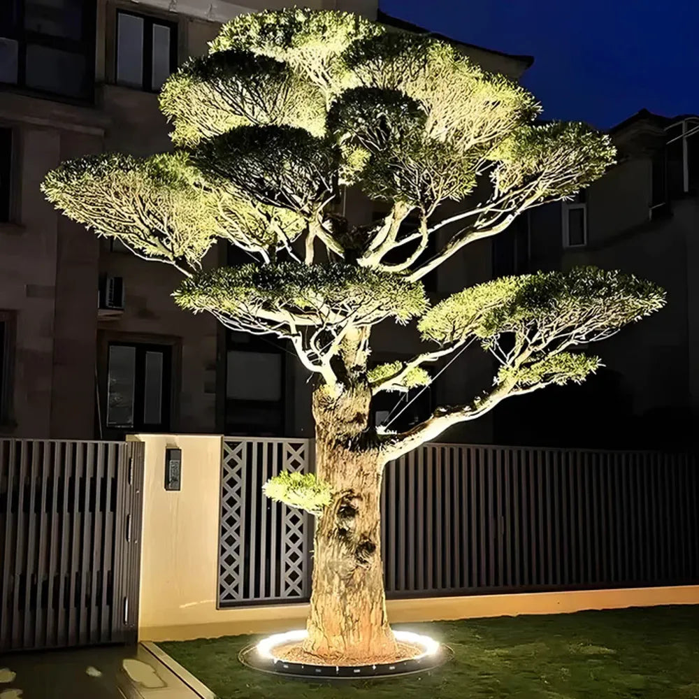 Focos exteriores para iluminación de jardín