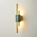 Luz de Pared con Acento de Mármol y LED