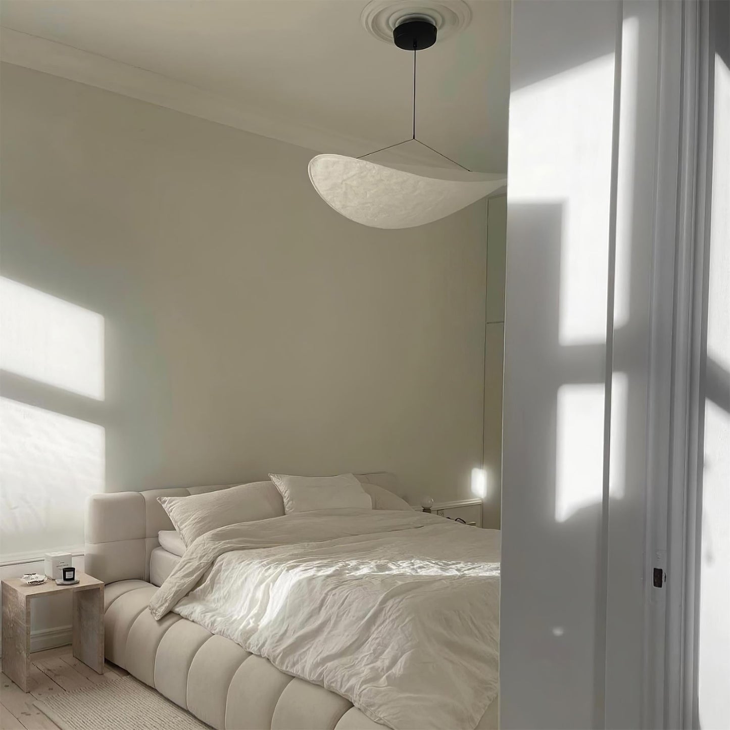 Lámpara colgante moderna con diodo emisor de luz