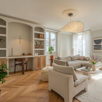 Lámpara colgante moderna con diodo emisor de luz