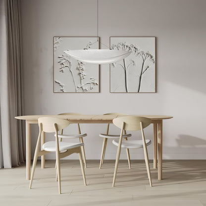 Lámpara colgante moderna con diodo emisor de luz