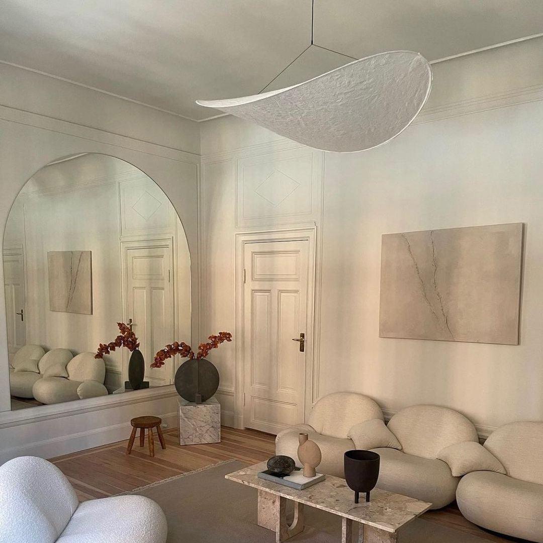 Lámpara colgante moderna con diodo emisor de luz