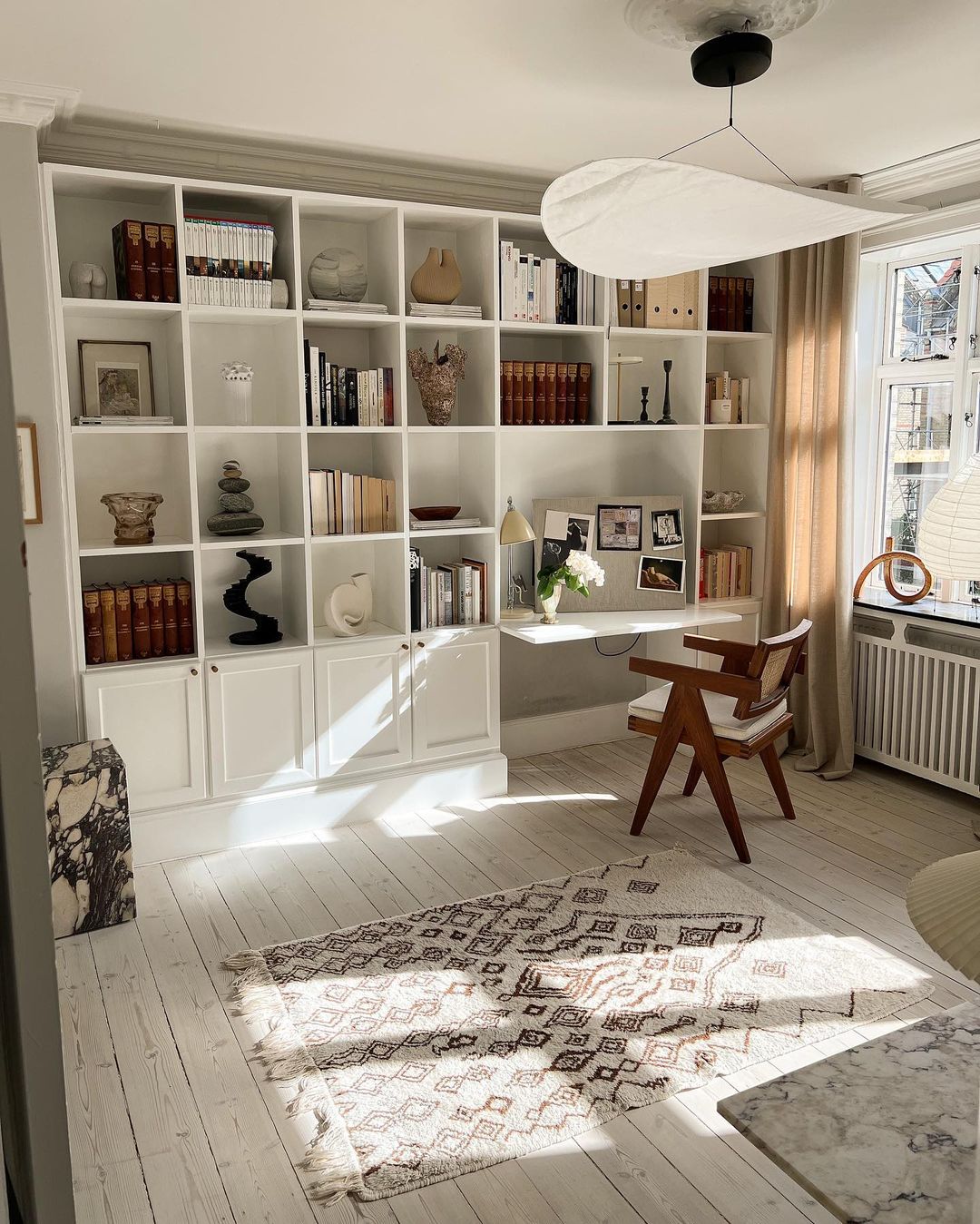 Lámpara colgante moderna con diodo emisor de luz