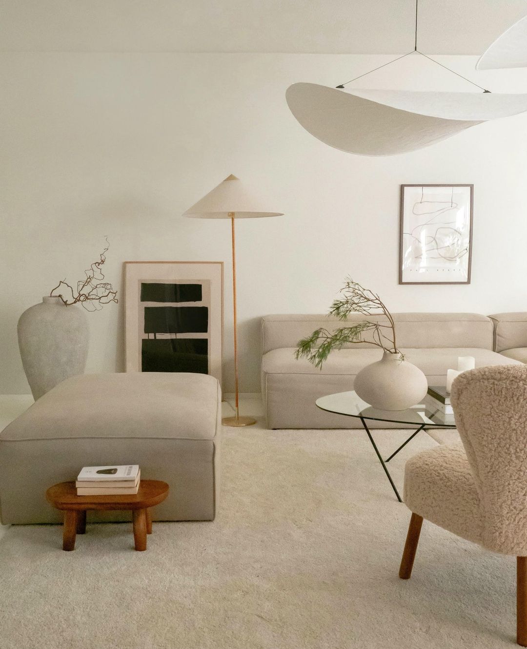 Lámpara colgante moderna con diodo emisor de luz