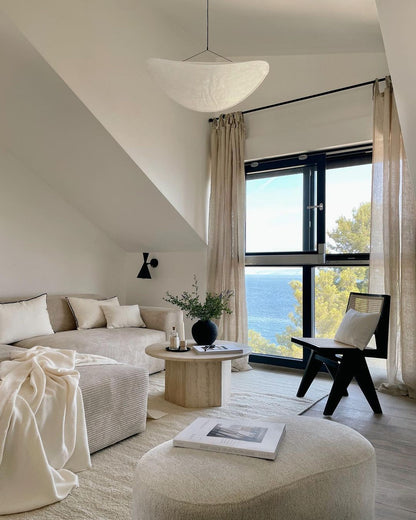 Lámpara colgante moderna con diodo emisor de luz