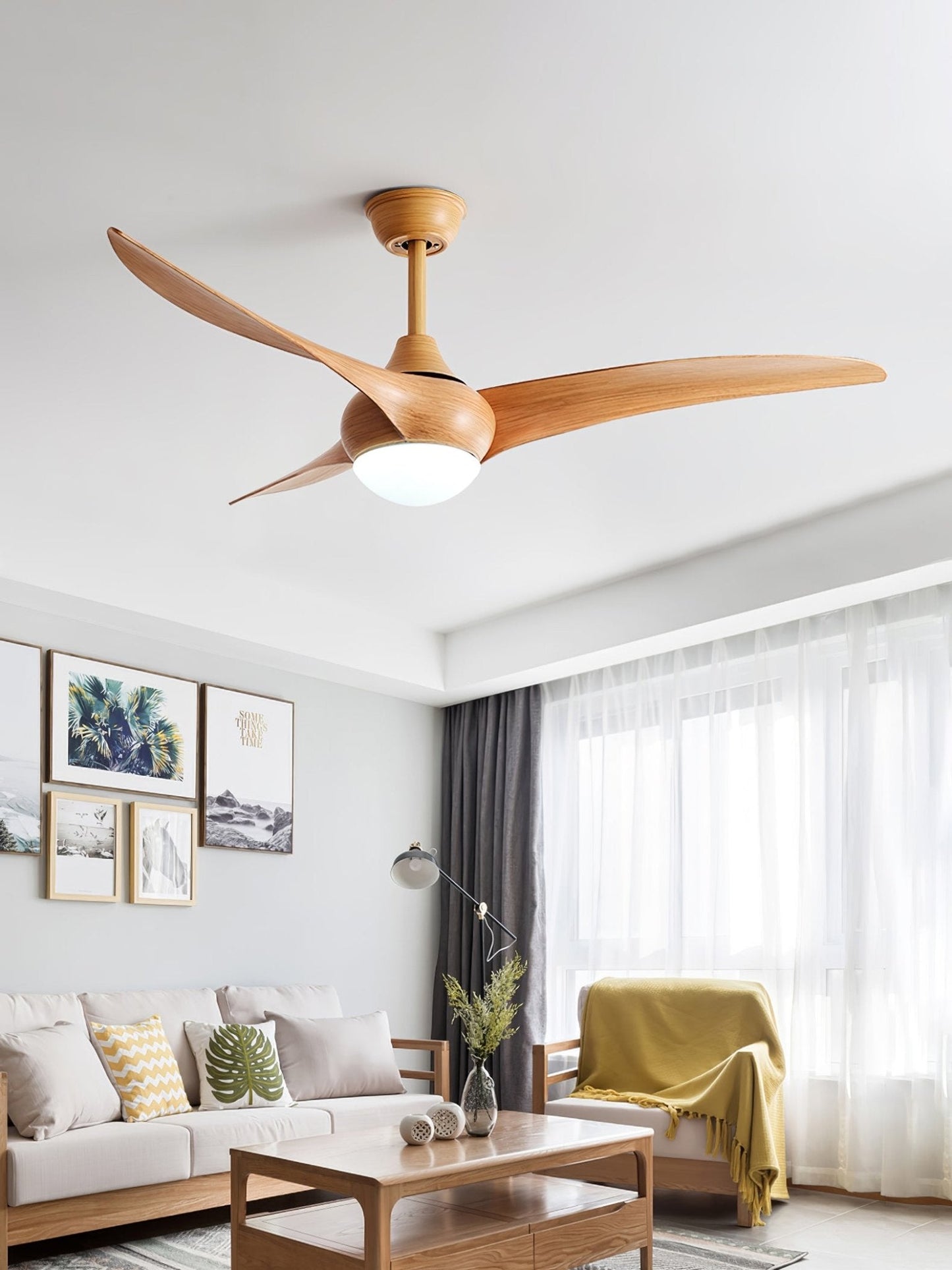 Luz de ventilador de techo LED tradicional