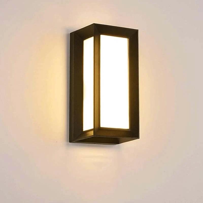 Luz de pared exterior moderna LED impermeable