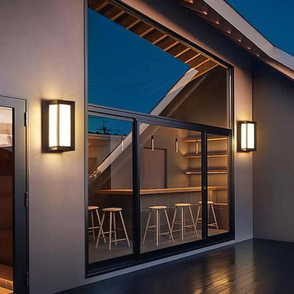 Luz de pared exterior moderna LED impermeable